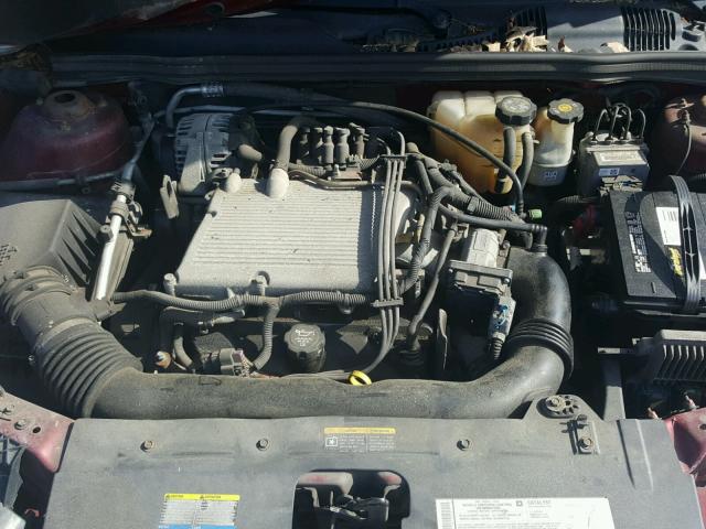 1G1ZT528X5F109822 - 2005 CHEVROLET MALIBU LS 栗色 照片 7