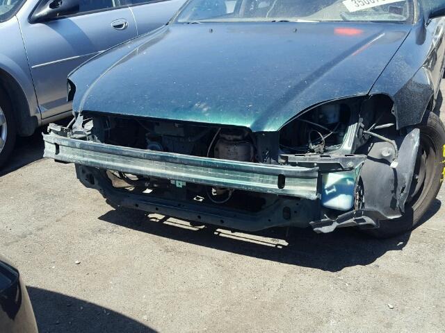 2HGEJ6618YH538394 - 2000 HONDA CIVIC BASE GREEN photo 9