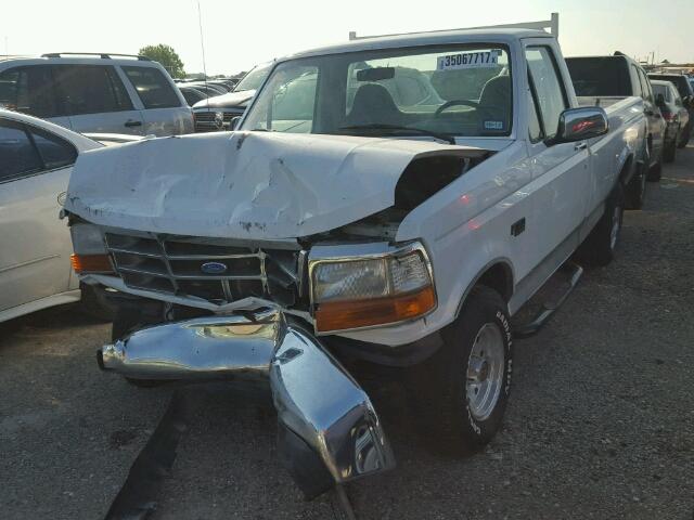 1FTEF15Y0TLA21412 - 1996 FORD F150 WHITE photo 2