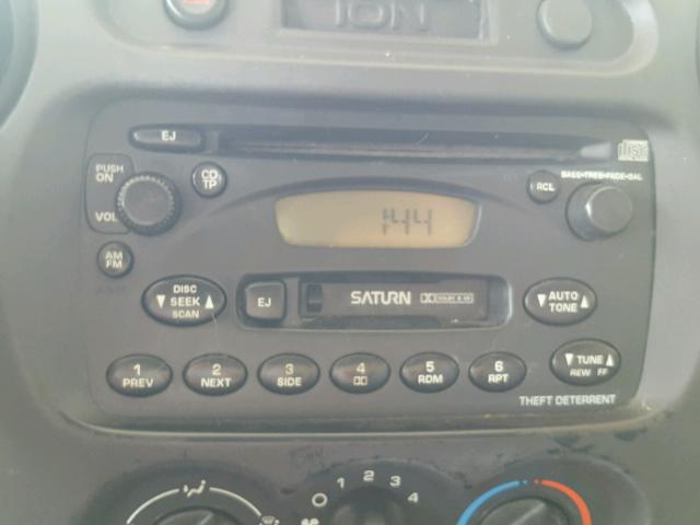 1G8AG52F63Z188046 - 2003 SATURN ION LEVEL SILVER photo 9