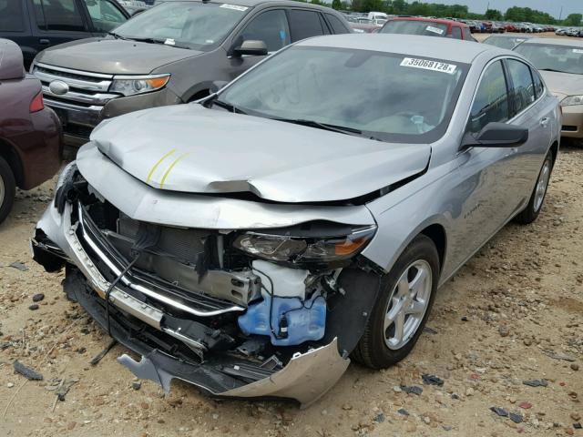 1G1ZB5ST4GF189533 - 2016 CHEVROLET MALIBU LS Gümüş foto 2