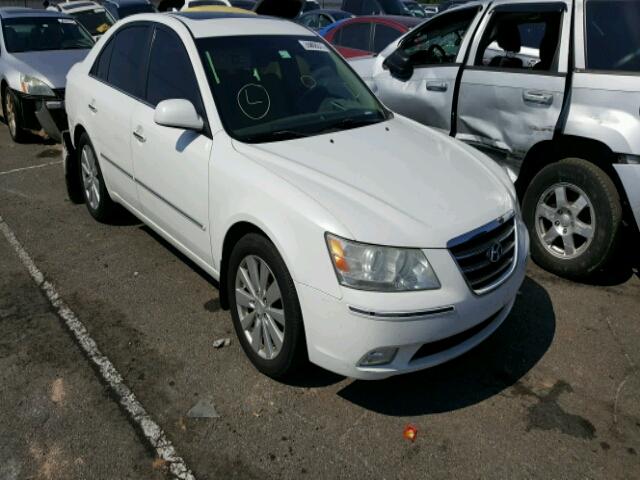 5NPEU46F79H529006 - 2009 HYUNDAI SONATA SE WHITE photo 1