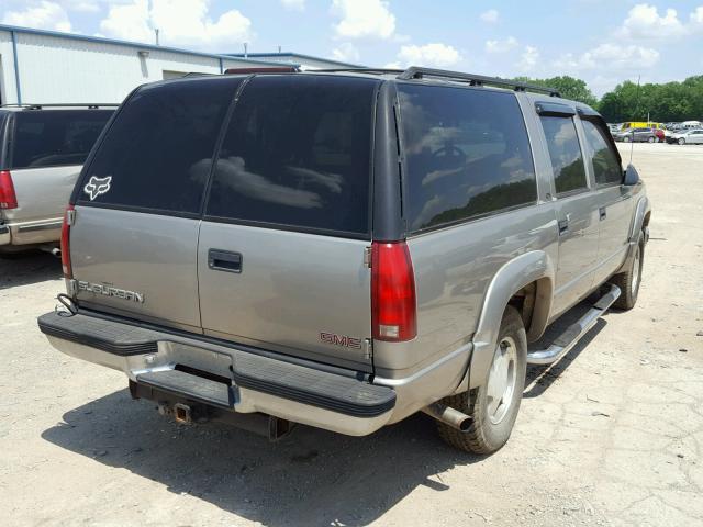 3GKFK16R6WG515853 - 1998 GMC SUBURBAN K SILVER photo 4