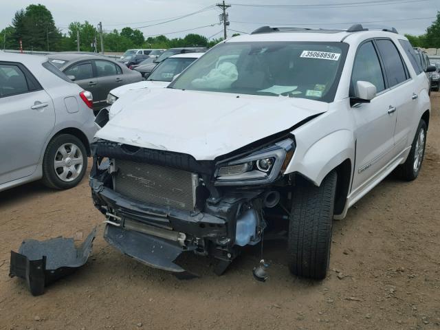 1GKKVTKD3GJ144243 - 2016 GMC ACADIA DEN WHITE photo 2