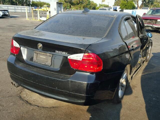 WBAVC53578F008846 - 2008 BMW 328 I SULE BLACK photo 4