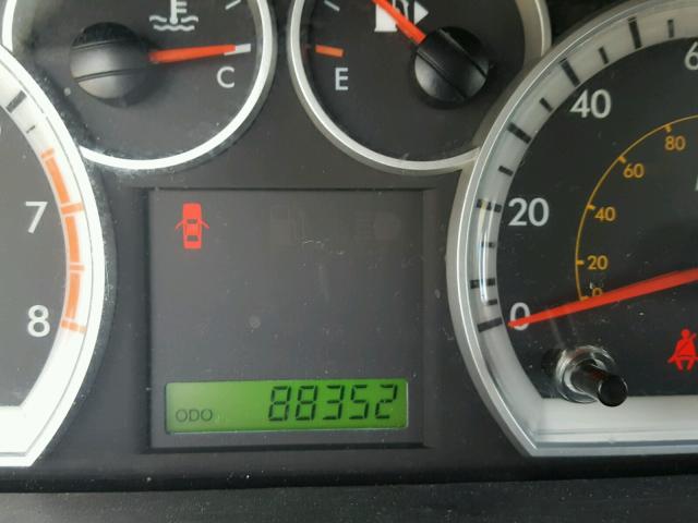 KL1TD56E39B611523 - 2009 CHEVROLET AVEO LS BLUE photo 8