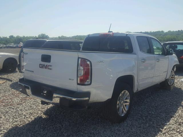 1GTG6DE37G1267616 - 2016 GMC CANYON SLT WHITE photo 4