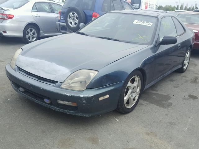 JHMBB6146WC008276 - 1998 HONDA PRELUDE GREEN photo 2