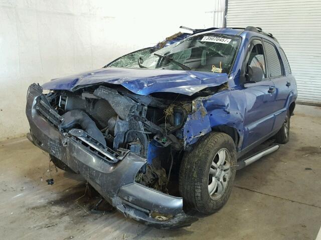 KNDJF723287455681 - 2008 KIA SPORTAGE E BLUE photo 2