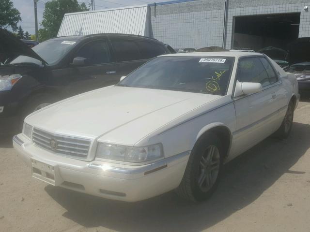 1G6EL12Y0XU601646 - 1999 CADILLAC ELDORADO WHITE photo 2