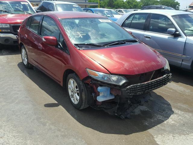 JHMZE2H78AS001245 - 2010 HONDA INSIGHT EX MAROON photo 1