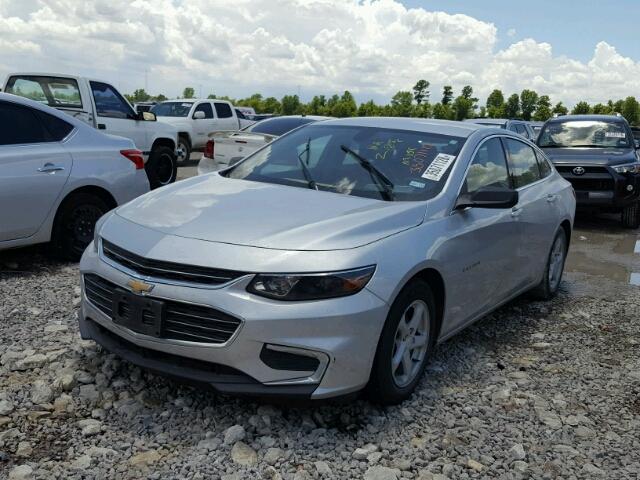 1G1ZB5ST7HF128744 - 2017 CHEVROLET MALIBU LS 银色 照片 2