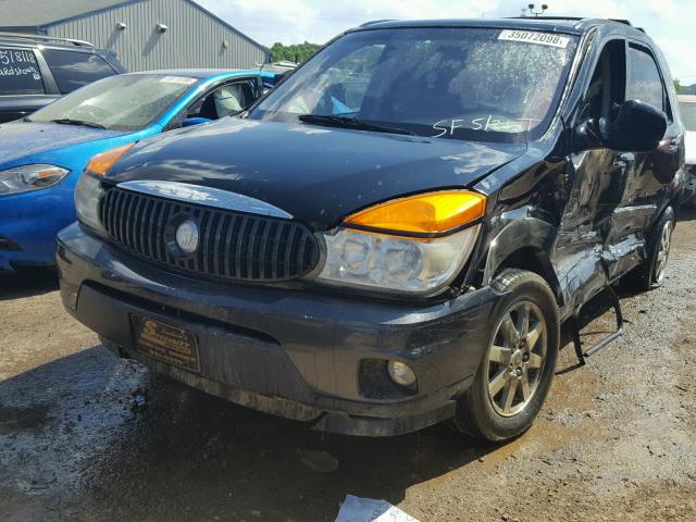 3G5DB03E62S579582 - 2002 BUICK RENDEZVOUS BLACK photo 2