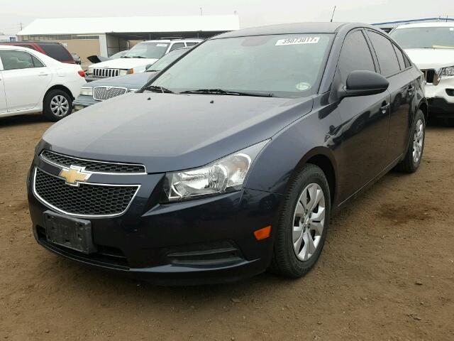 1G1PA5SH6E7248434 - 2014 CHEVROLET CRUZE LS BLUE photo 2