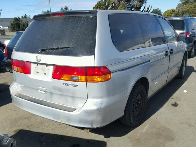 5FNRL18563B056101 - 2003 HONDA ODYSSEY LX SILVER photo 4