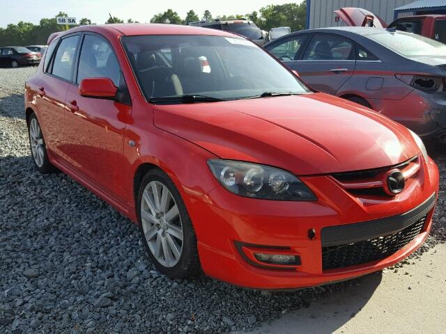 JM1BK34L371751221 - 2007 MAZDA SPEED 3 RED photo 1