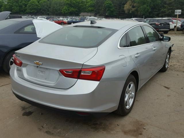 1G1ZB5ST4HF208499 - 2017 CHEVROLET MALIBU LS Күміс фото 4