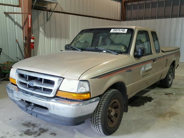 1FTYR14VXYPB75203 - 2000 FORD RANGER SUP Béžová fotografie 2