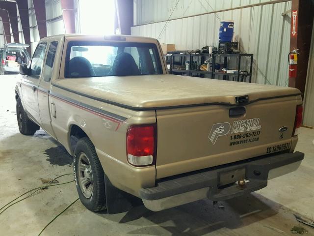 1FTYR14VXYPB75203 - 2000 FORD RANGER SUP Béžová fotografie 3