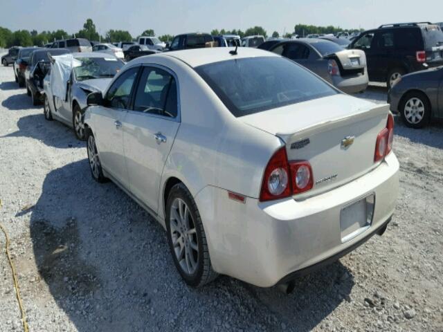 1G1ZE5E75A4153181 - 2010 CHEVROLET MALIBU LTZ 白色 照片 3