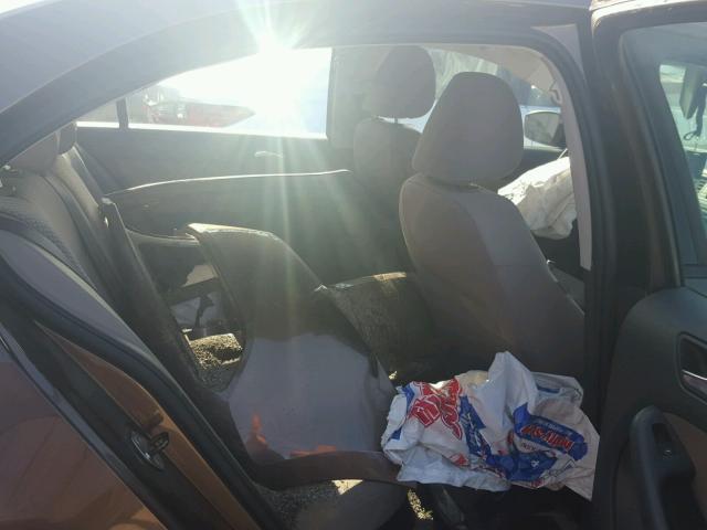 3VW2K7AJ3BM066705 - 2011 VOLKSWAGEN JETTA BASE 棕色 照片 6