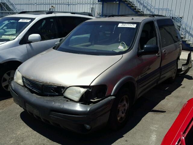 1GMDU23E31D210882 - 2001 PONTIAC MONTANA EC BROWN photo 2