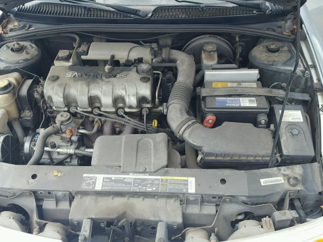 1G8ZH52872Z265944 - 2002 SATURN SL1 SILVER photo 7