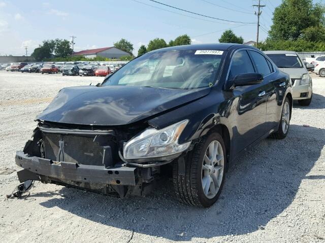 1N4AA51E29C843093 - 2009 NISSAN MAXIMA BLACK photo 2