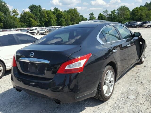 1N4AA51E29C843093 - 2009 NISSAN MAXIMA BLACK photo 4