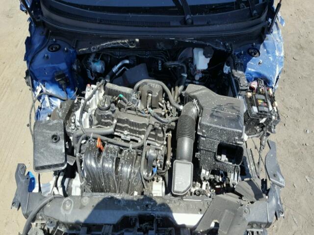 5NPE34AF0HH480210 - 2017 HYUNDAI SONATA SPO BLUE photo 7