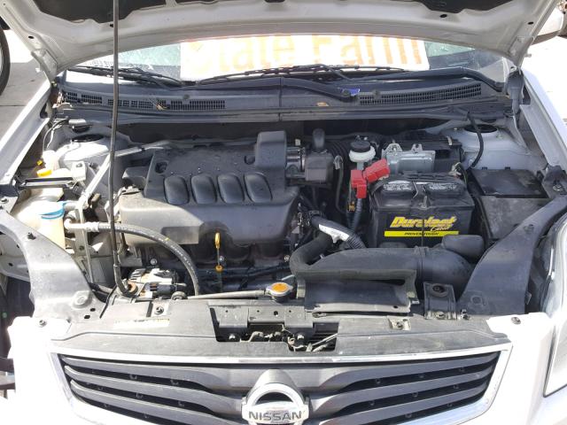 3N1AB6AP4AL720499 - 2010 NISSAN SENTRA 2.0 SILVER photo 7