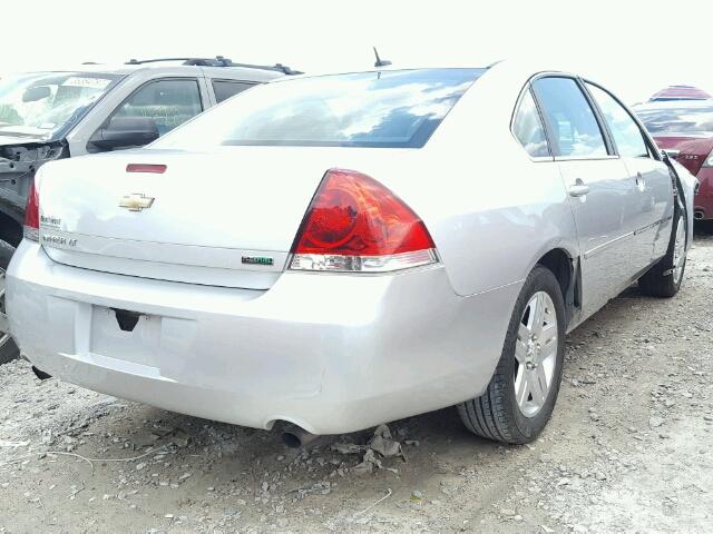 2G1WG5E30D1218447 - 2013 CHEVROLET IMPALA LT SILVER photo 4