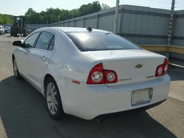 1G1ZE5EU0CF105469 - 2012 CHEVROLET MALIBU LTZ 白色 照片 3