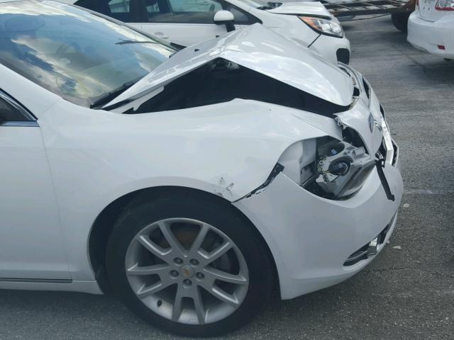 1G1ZE5EU0CF105469 - 2012 CHEVROLET MALIBU LTZ 白色 照片 9