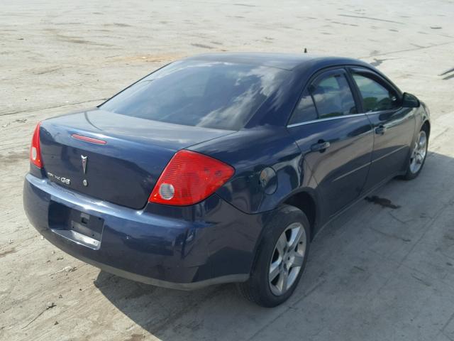 1G2ZG57B194120956 - 2009 PONTIAC G6 BLUE photo 4