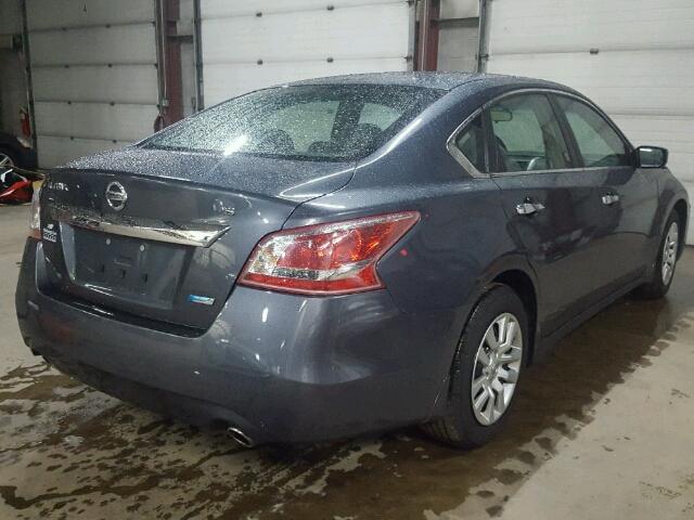 1N4AL3AP3DC270231 - 2013 NISSAN ALTIMA 2.5 GRAY photo 4