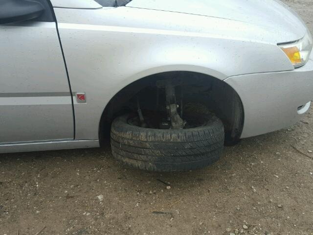 1G8AJ52F35Z181107 - 2005 SATURN ION LEVEL SILVER photo 9