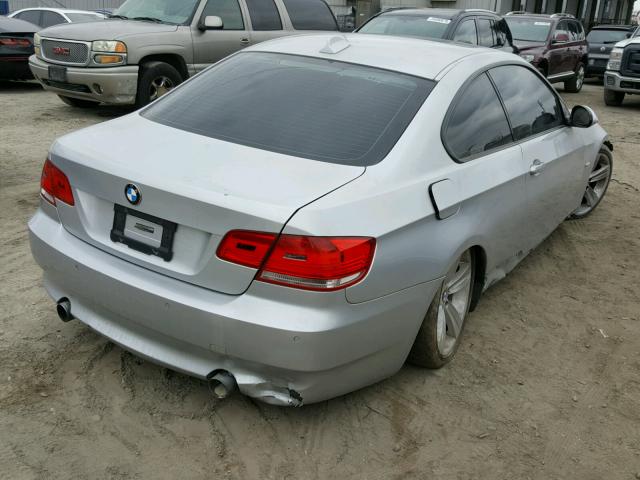 WBAWB73559P045456 - 2009 BMW 335 I SILVER photo 4