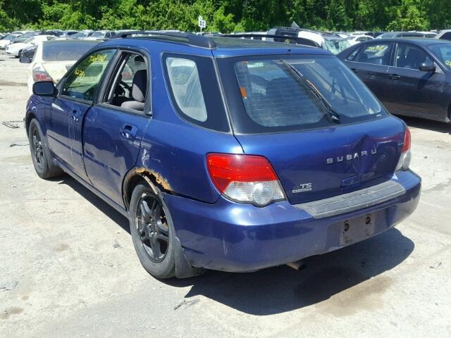 JF1GG65534H802539 - 2004 SUBARU IMPREZA TS BLUE photo 3