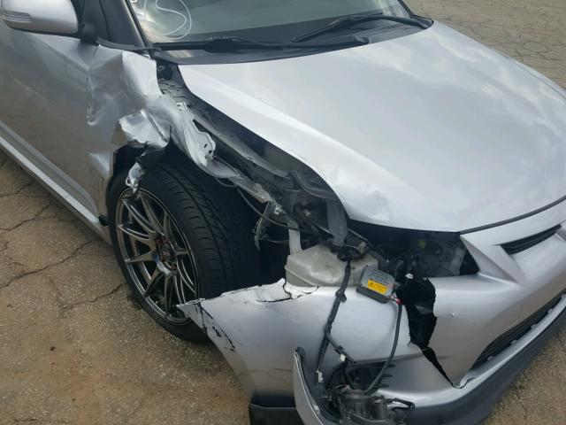 JTKJF5C77D3064400 - 2013 TOYOTA SCION TC 银色 照片 9