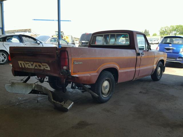 JM2UC2214D0703886 - 1983 MAZDA B2000 LONG BROWN photo 4