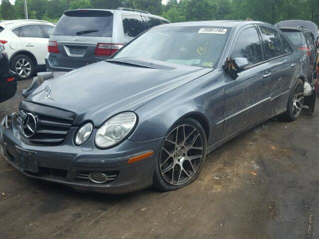 WDBUF87X68B260063 - 2008 MERCEDES-BENZ E 350 4MAT GRAY photo 2