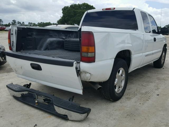 2GTEC19V631232287 - 2003 GMC NEW SIERRA WHITE photo 4