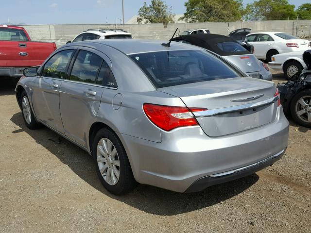 1C3CCBBB5DN609905 - 2013 CHRYSLER 200 TOURIN SILVER photo 3