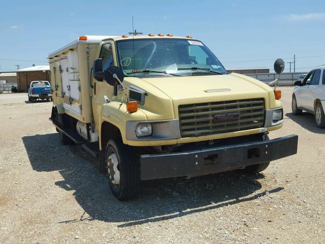 1GDJ5C1GX8F900007 - 2008 GMC C5500 C5C0 YELLOW photo 1