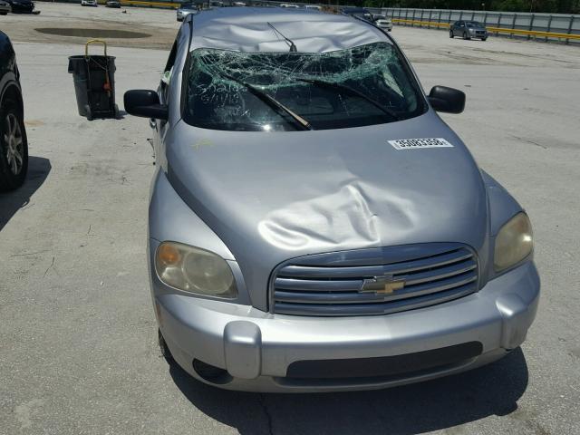 3GNBAADB0AS512236 - 2010 CHEVROLET HHR LS GRAY photo 9
