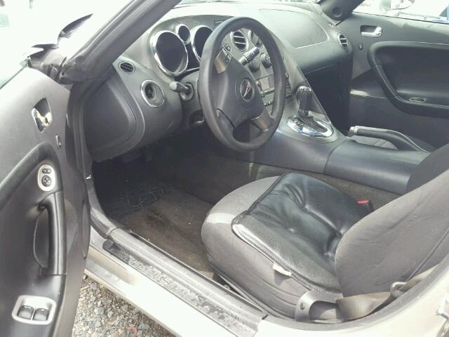 1G2MC35B78Y118617 - 2008 PONTIAC SOLSTICE SILVER photo 9