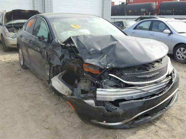 1C3CCCCB3FN618965 - 2015 CHRYSLER 200 C BLACK photo 1