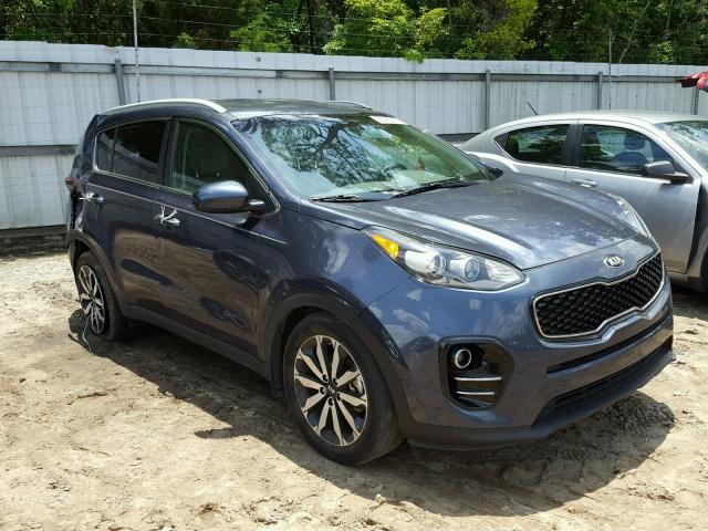 KNDPN3AC7H7118916 - 2017 KIA SPORTAGE E BLUE photo 1