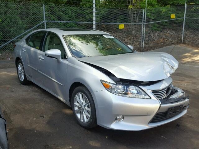 JTHBW1GG8E2067780 - 2014 LEXUS ES 300H SILVER photo 1